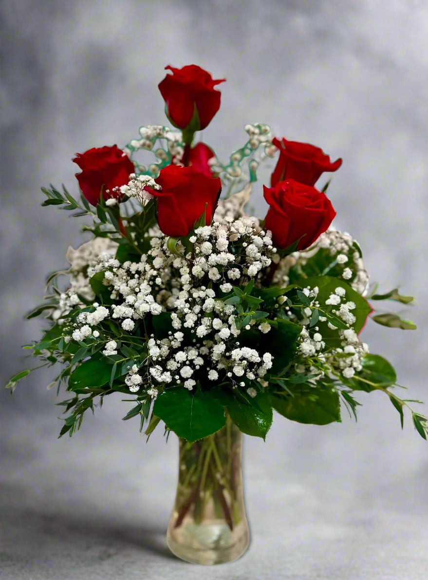 Half Dozen Premium Roses