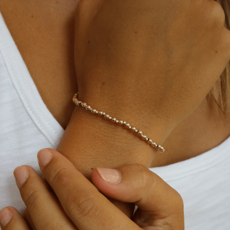 Gold Filled & Beaded Bracelets
