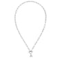 Toggle Initial Necklace