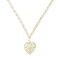 Adorned Heart Pendant Necklace