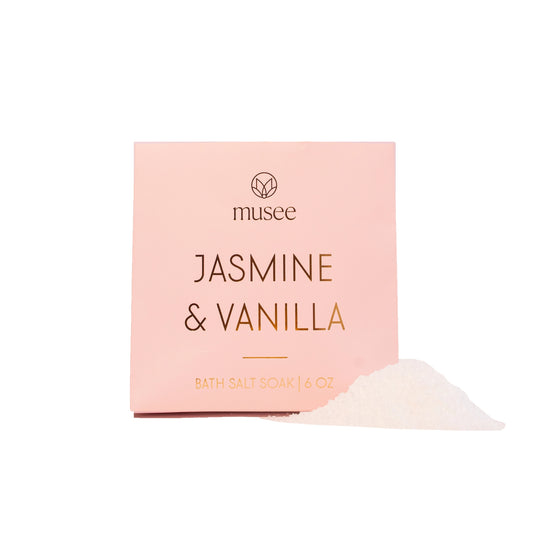 Jasmine & Vanilla Mini Bath Salt Soak